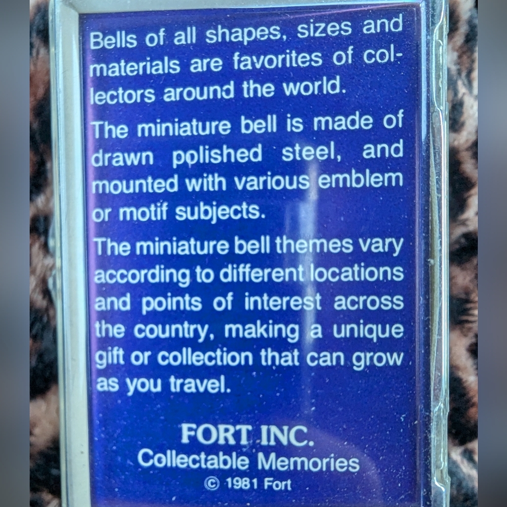 VTG 1981 COLLECTABLE SPACE SHUTTLE STEEL SILVER TONE BELL - Picture 11 of 11